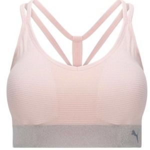 0353 New Women's Puma Pink Sports Bra